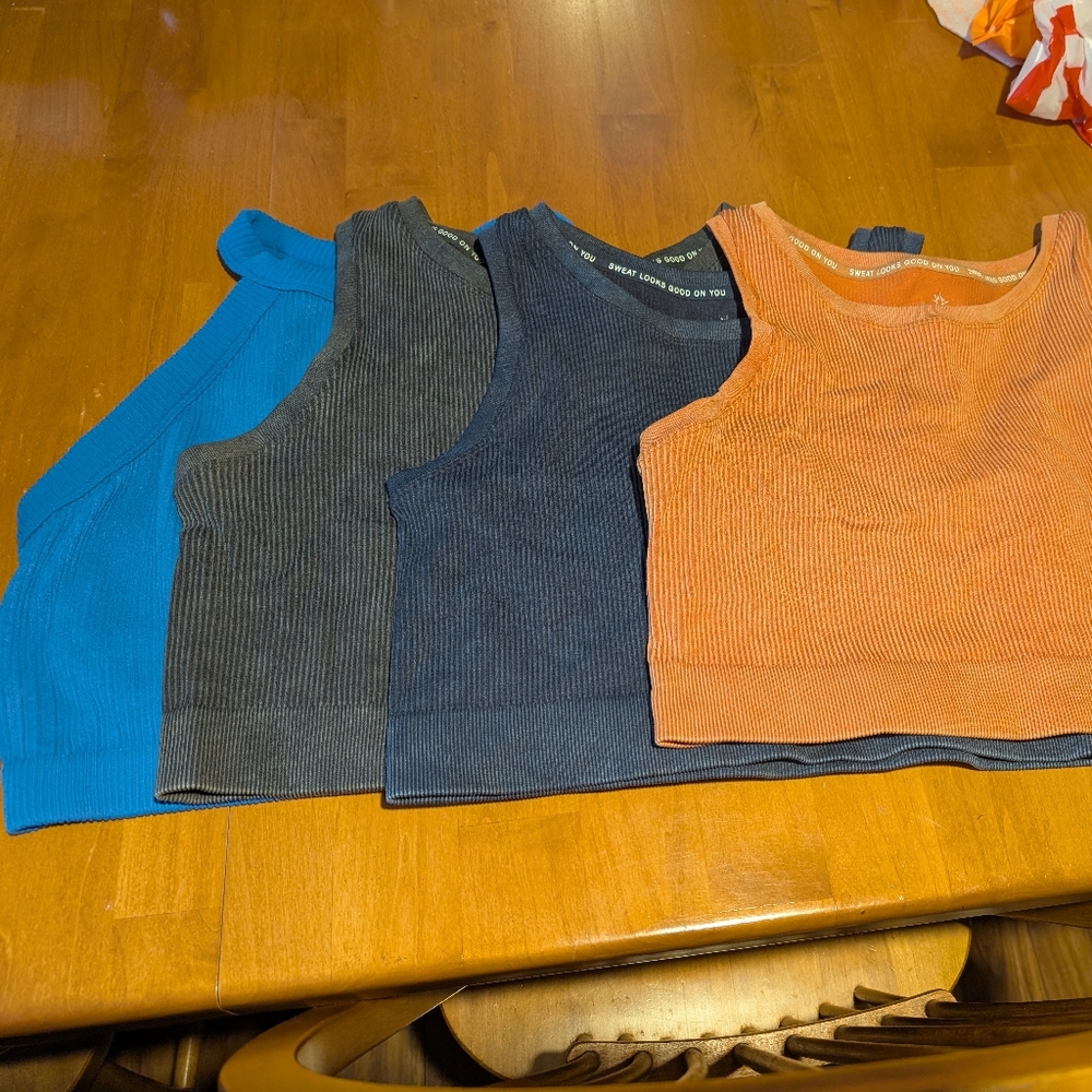Set Of 4 Aerie Bralettes